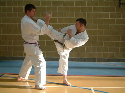 High Mawashi Geri
